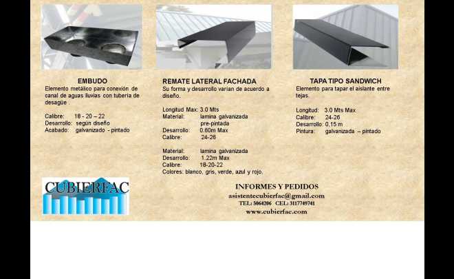 Servicio de Mantenimiento - CUBIERFAC SAS